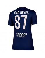 Paris Saint-Germain Joao Neves #87 Kotipaita Naisten 2025-26 Lyhythihainen
